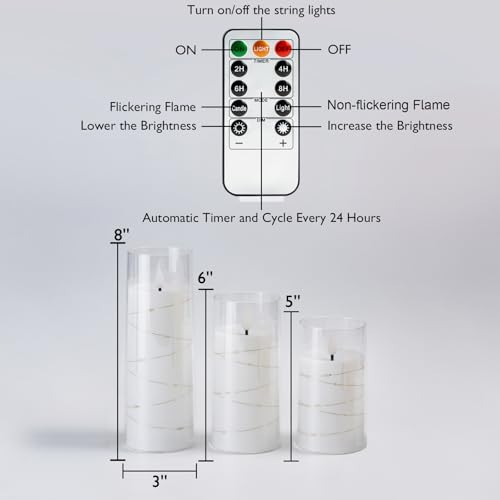 Flickering Flameless Candles