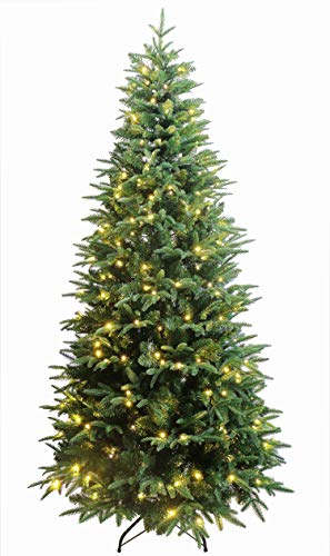 Luxury Real Feel Forest Fir Slim Christmas Tree Pre