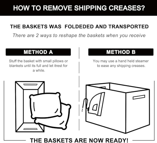 Cotton Rope Storage Baskets for Organizing White Blue 3