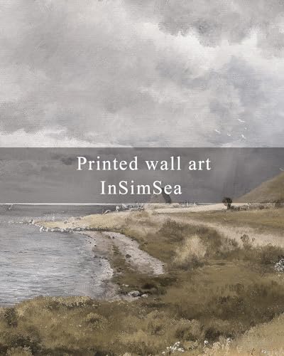 Framed Canvas Wall Art Vintage Decor