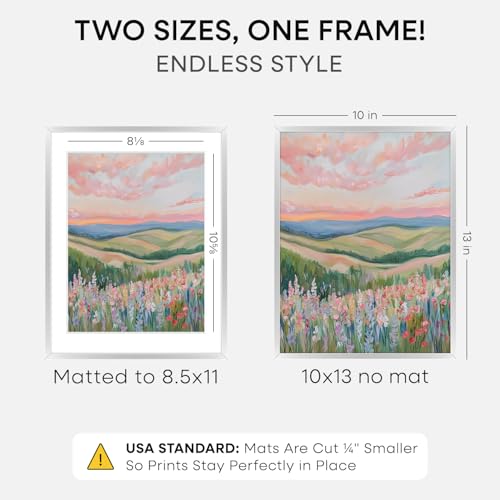 10x13 Silver Picture Frame