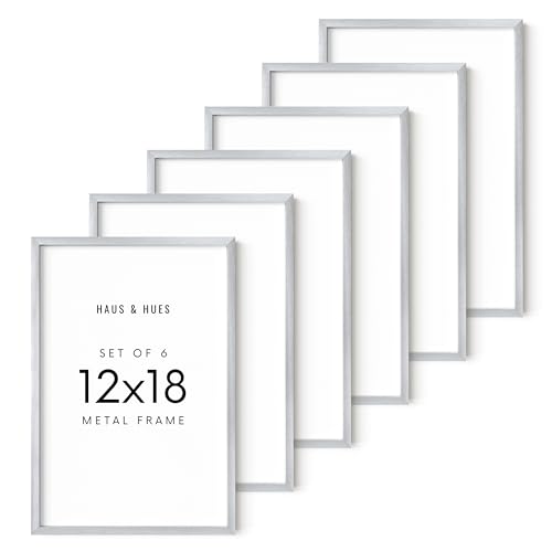 12x18 Silver Metal Picture Frames