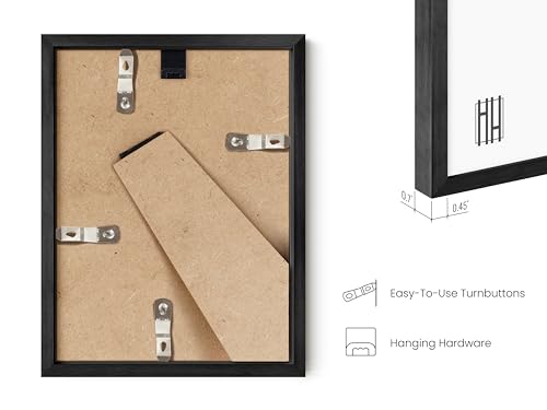 6x8 Black Metal Picture Frames