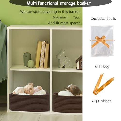 13" x 8.5" x 5.1" Storage Baskets for Organizing
