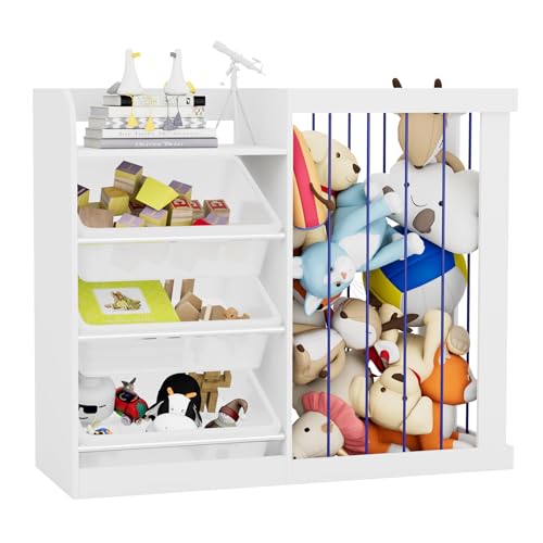Kids Bookshelf Toy Storage w (4 Count)