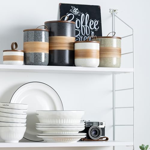 Ceramic Coffee Jar for Coffee Bar