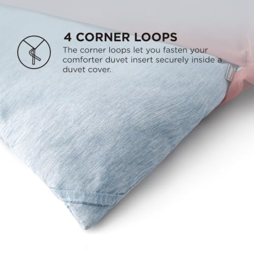 Light Blue King Size Comforter Set