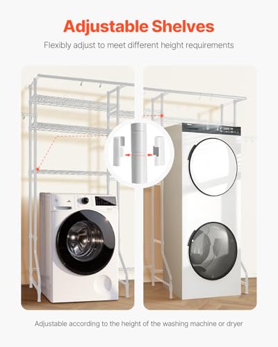 Over The Washer and Dryer Storage Shelf