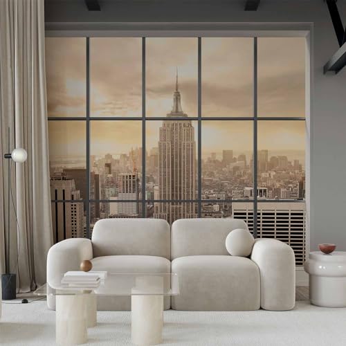 Peel and Stick Wallpaper Peel and Stick New York City 212x98 in (11 Count)