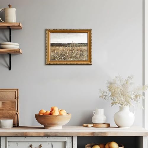 Vintage Gold Framed Wall Art for Home Decor