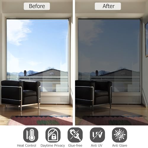 One Way Privacy Window Film (9.4792 Sq Ft)