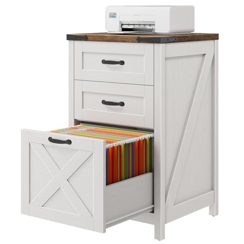 Vertical File Cabinet with 3 Drawers