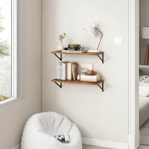 27.5" W x12 D Floating Shelves (2 Count)