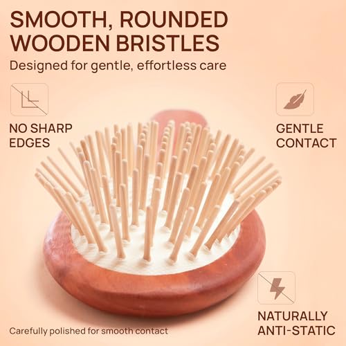 Wooden Hair Brush