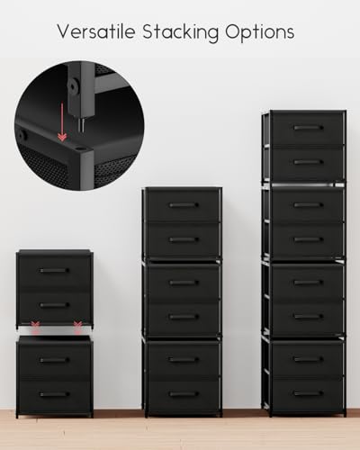 Stackable Storage Drawers (2 Count)
