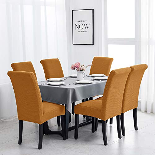 Chair Covers for Dining Room Set of 8 (8 Count)