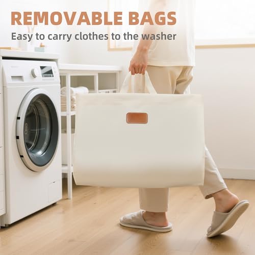 Vertical Rolling Laundry Hamper
