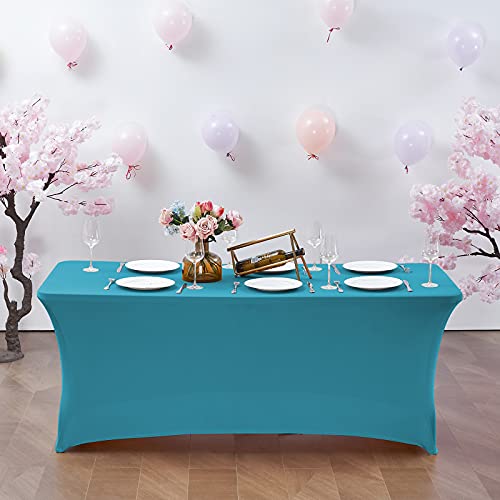 4FT Stretch Spandex Fitted Tablecloth