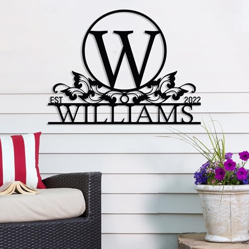 Personalized Metal Name Signs