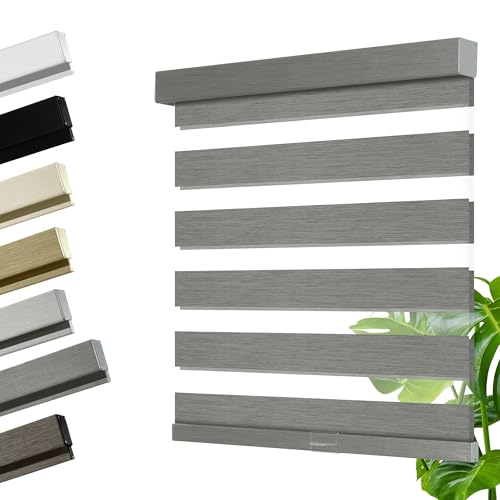 Cordless Zebra Blinds for Windows