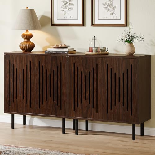 Set of 2 Sideboard Buffet with Storage