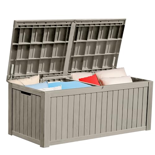 180 Gallon Large Outdoor Storage XL Deck Box w