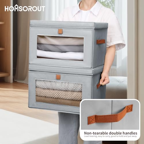 Large Closet Storage Bins (6 Count)