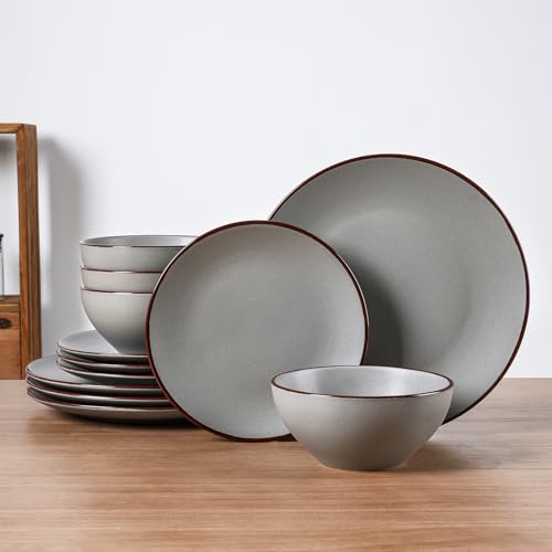 Venus Plates and Bowls Sets (12 Count)