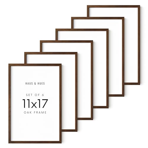Set of 6 Wooden Frames (6 Count)