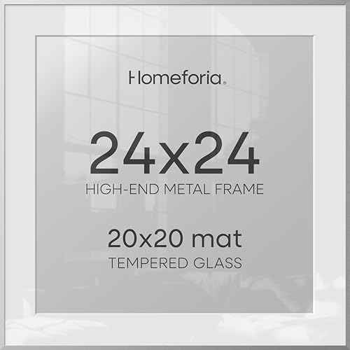 24x24 Silver Picture Frame (2 Count)