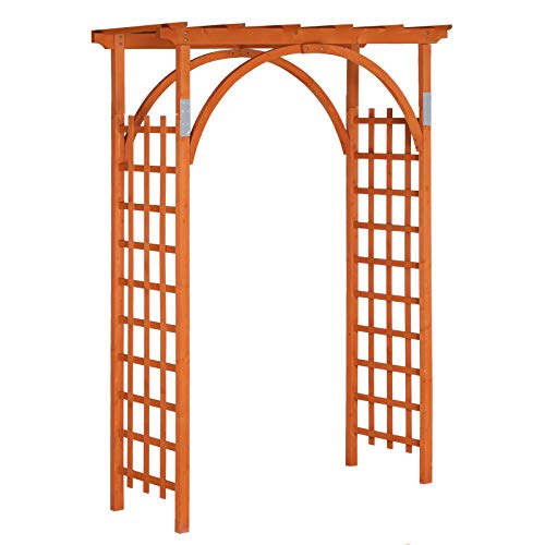 85in Wooden Arbor Garden Arch