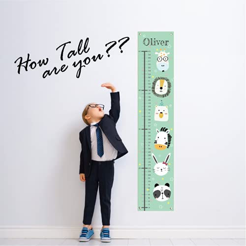 Personalized Canvas Growth Chart for Kids