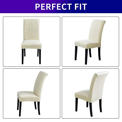 Stretch Chair Covers for Dining Room Set of 2