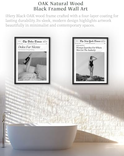 16x20in Where Men Get the Audacity Framed Newspaper Wall Art