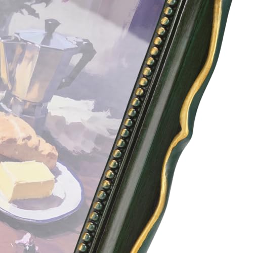 8x10 Vintage Picture Frame with Embossed Flower Design