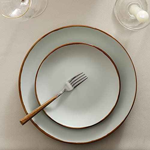 Brasa Stoneware 32 Piece Modern Dinnerware Set