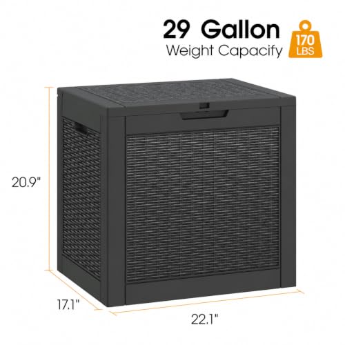 29 Gallon Outdoor Storage Box