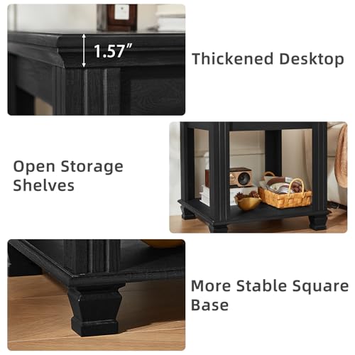 Farmhouse End Tables for Living Room