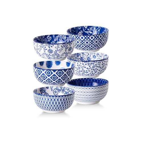 11 Oz Ceramic Small Dessert Bowls Set of 6 (6 Count)