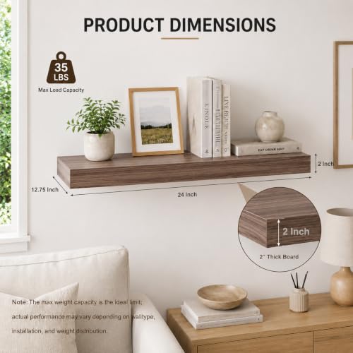 Floating Shelf (3 Count)