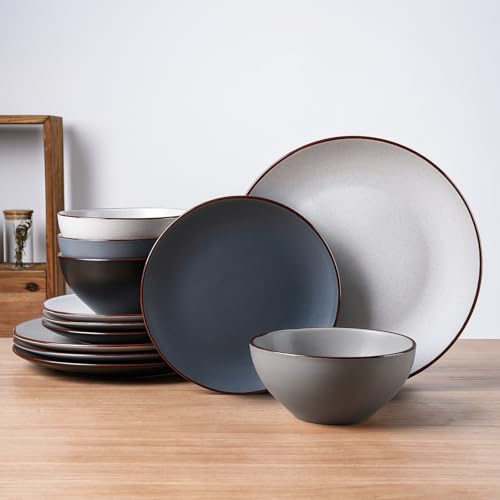 Venus Plates and Bowls Sets (12 Count)