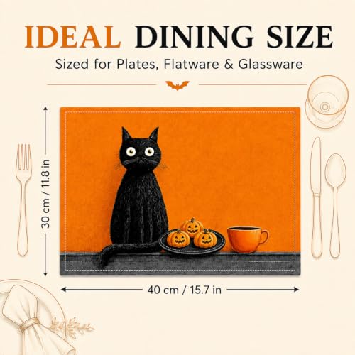 Halloween Placemats Set of 4 (4 Count)