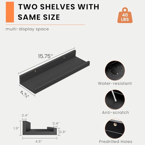 Picture Ledge Shelf (2 Count)