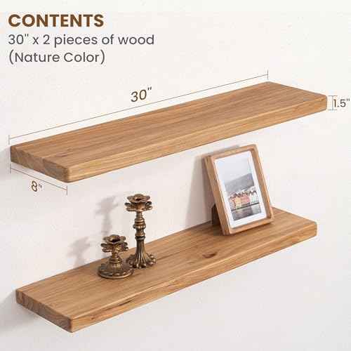 Floating Shelves for Wall (2 Count)