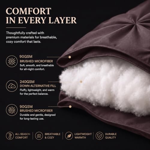 Full Size Comforter Sets Cocoa Powder