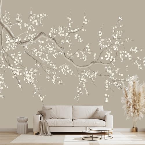 Chinese Style Plum Flower wallpeper Living Room Bedroom Office wall Mural