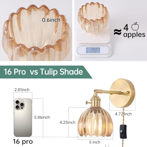 Plug in Wall Sconce
