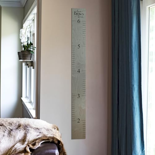 Boho Wooden Growth Chart for Kids