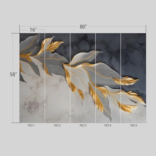 Simple Modern Abstract Gold