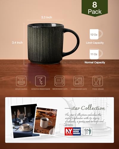 Coffee Mug Set of 8 (72 Count)